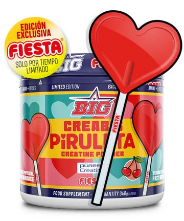 Creatina piruleta fiesta
