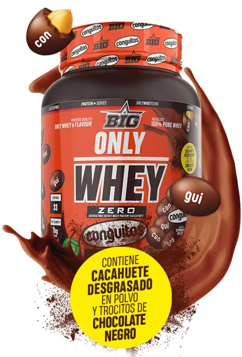 Proteína Whey conguitos negros